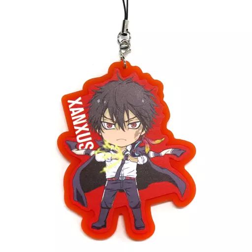 中古】雑貨 XANXUS(ザンザス) ラバーストラップ 「ひこくじ 家庭教師