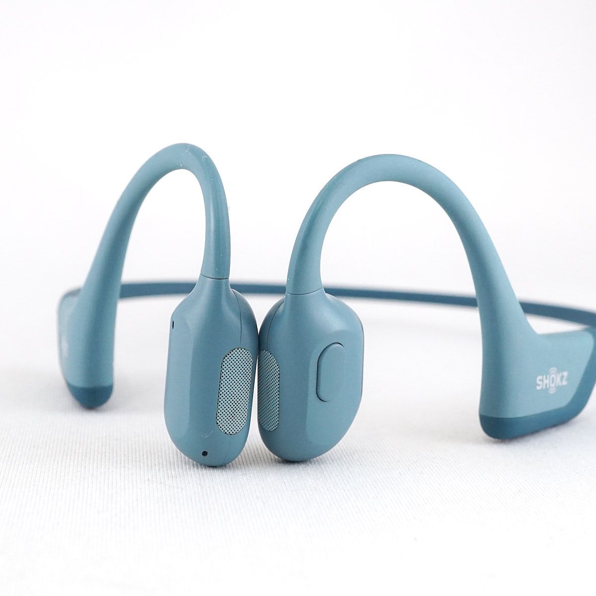 Shokz OPEN RUN PRO 骨伝導イヤホン USED美品 SKZ-EP-000009 ブルー