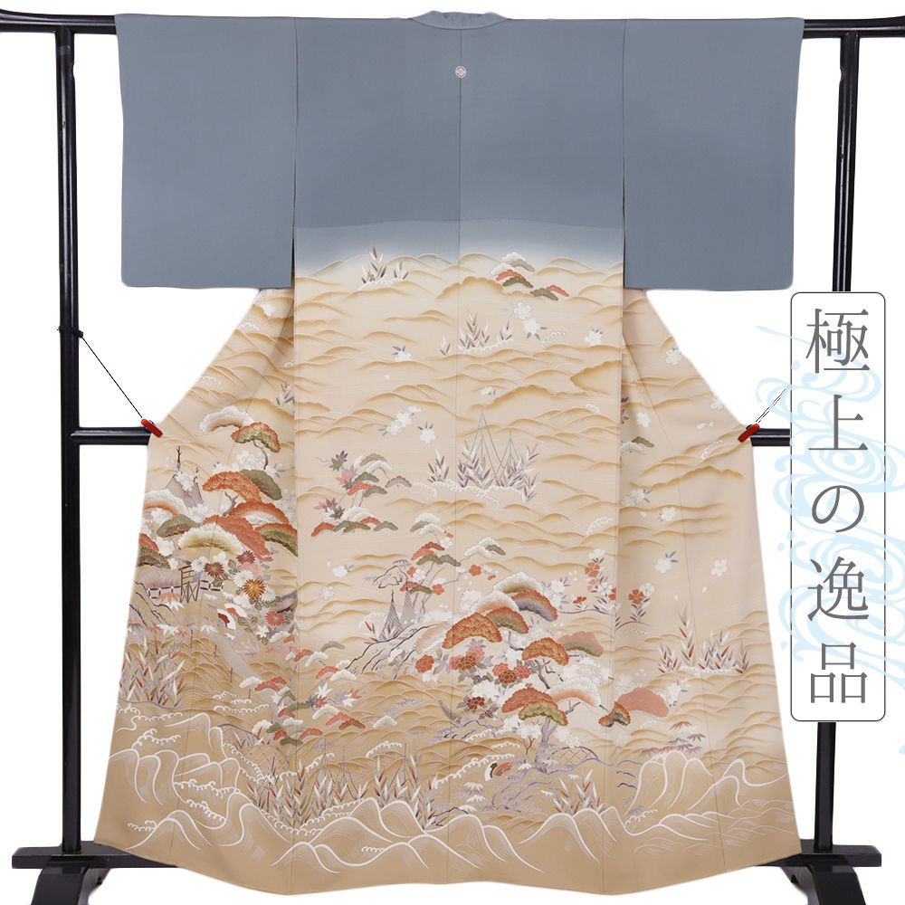 水墨画 ボタンと梅の寺の風景の絵 水墨画 ボタンと梅の寺の風景の絵 水墨画 ボタンと梅の寺