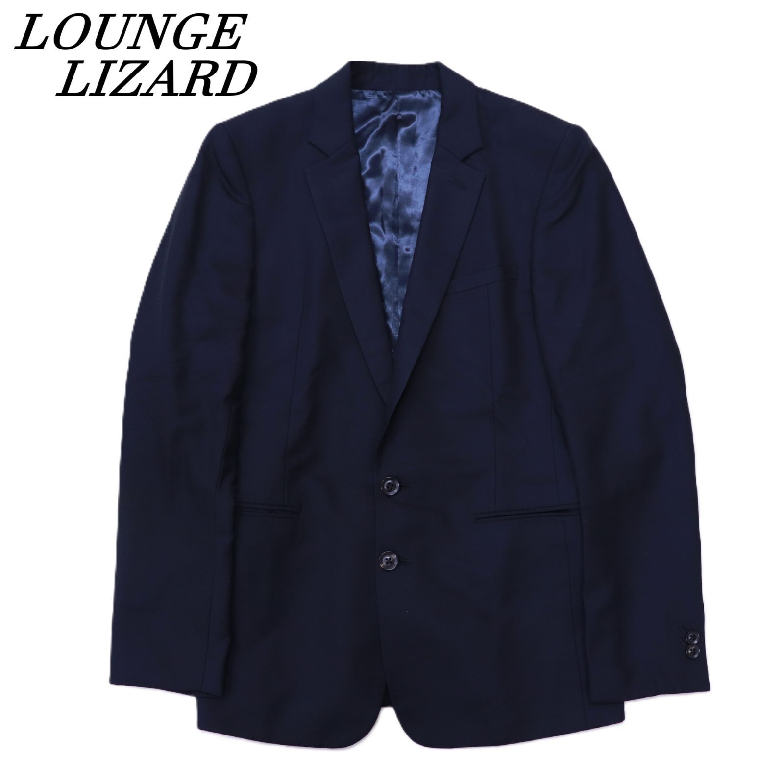 LOUNGE LIZARD ラウンジリザード テーラードジャケット 2 ウール NVY 