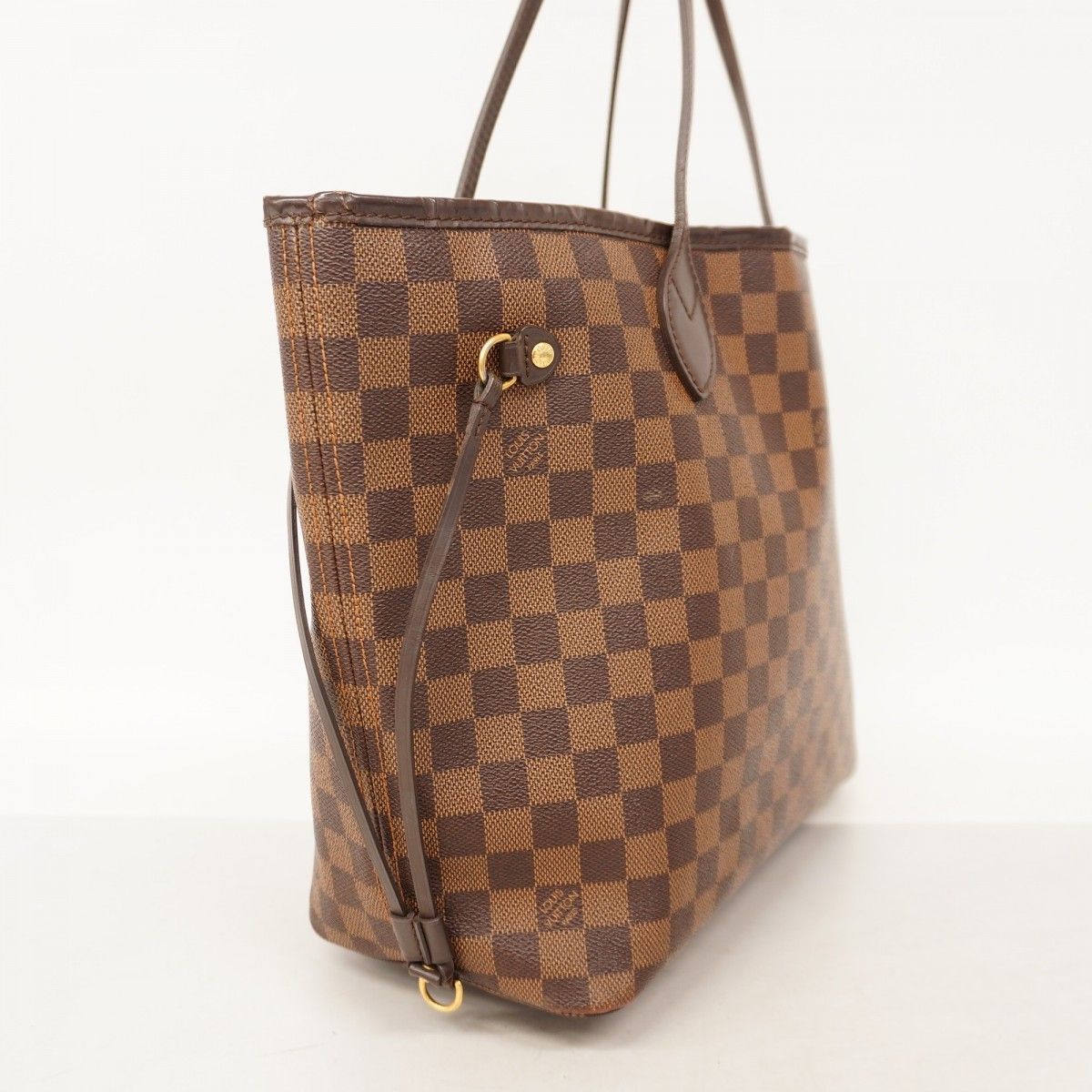 ルイヴィトン ネヴァーフルダミエエベヌ トートバッグ　美品 LOUIS VUITTON ルイヴィトン トートバッグ N00191 ネヴァー
