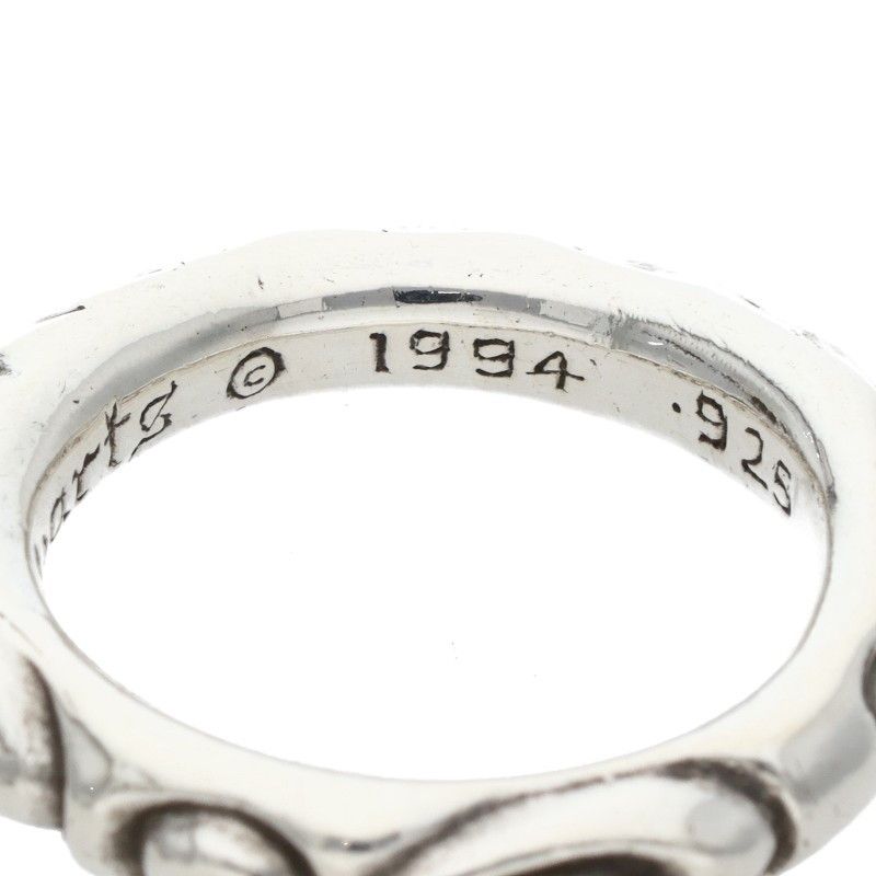 クロムハーツ SCRL BAND スクロールバンド シルバーリング メンズ 20号 KIN-KAAI_COM