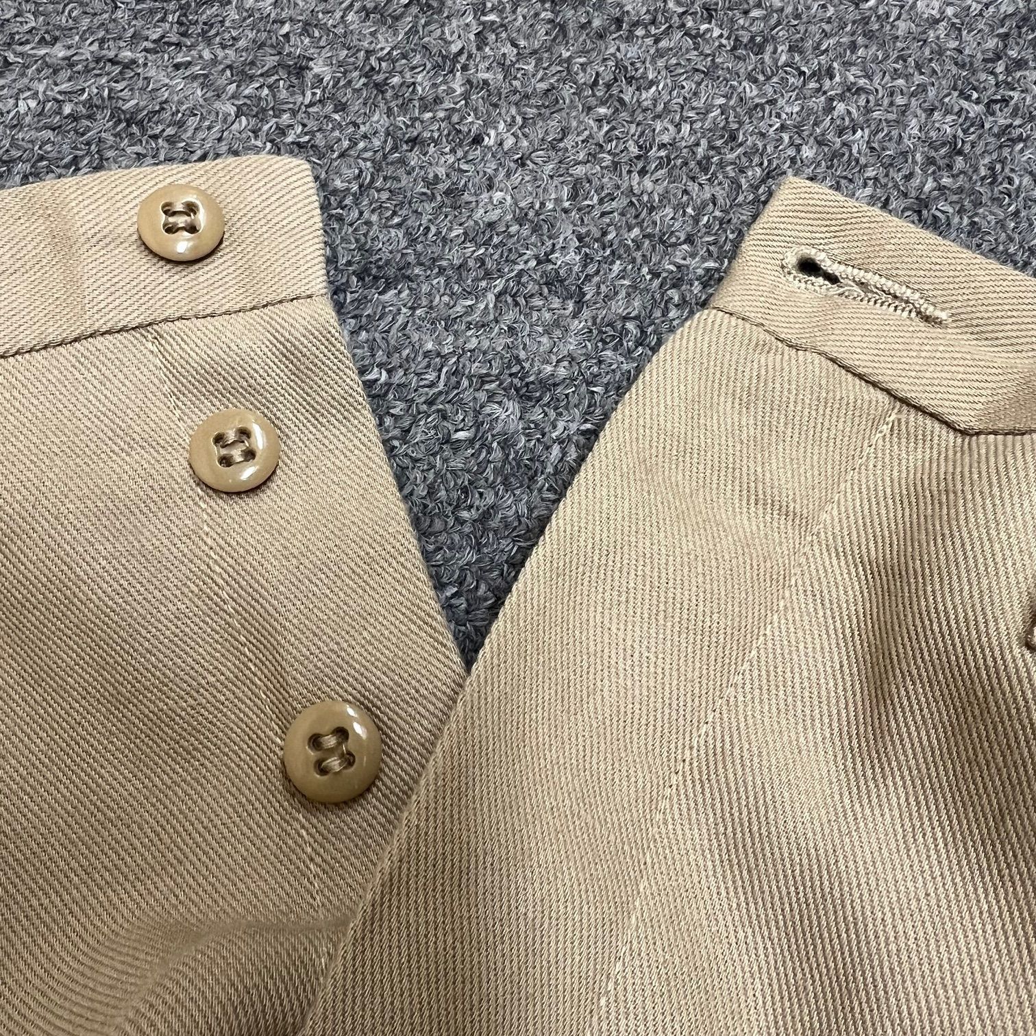 AtLast & Co. 1タック1ダーツトラウザーパンツ チノパン アットラスト