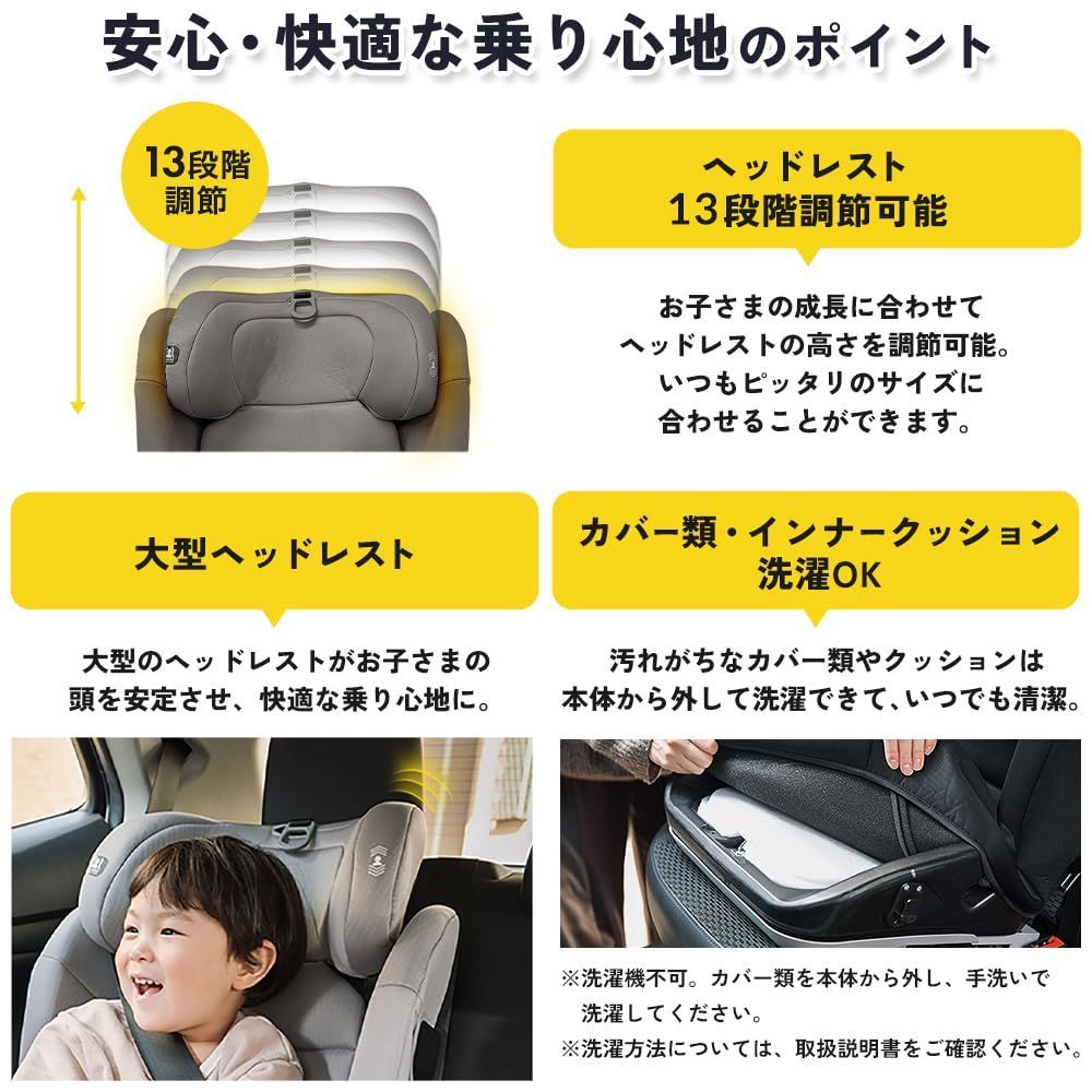 11歳ごろまで使える 4歳から 【R129適合】 (身長100~150cm対応