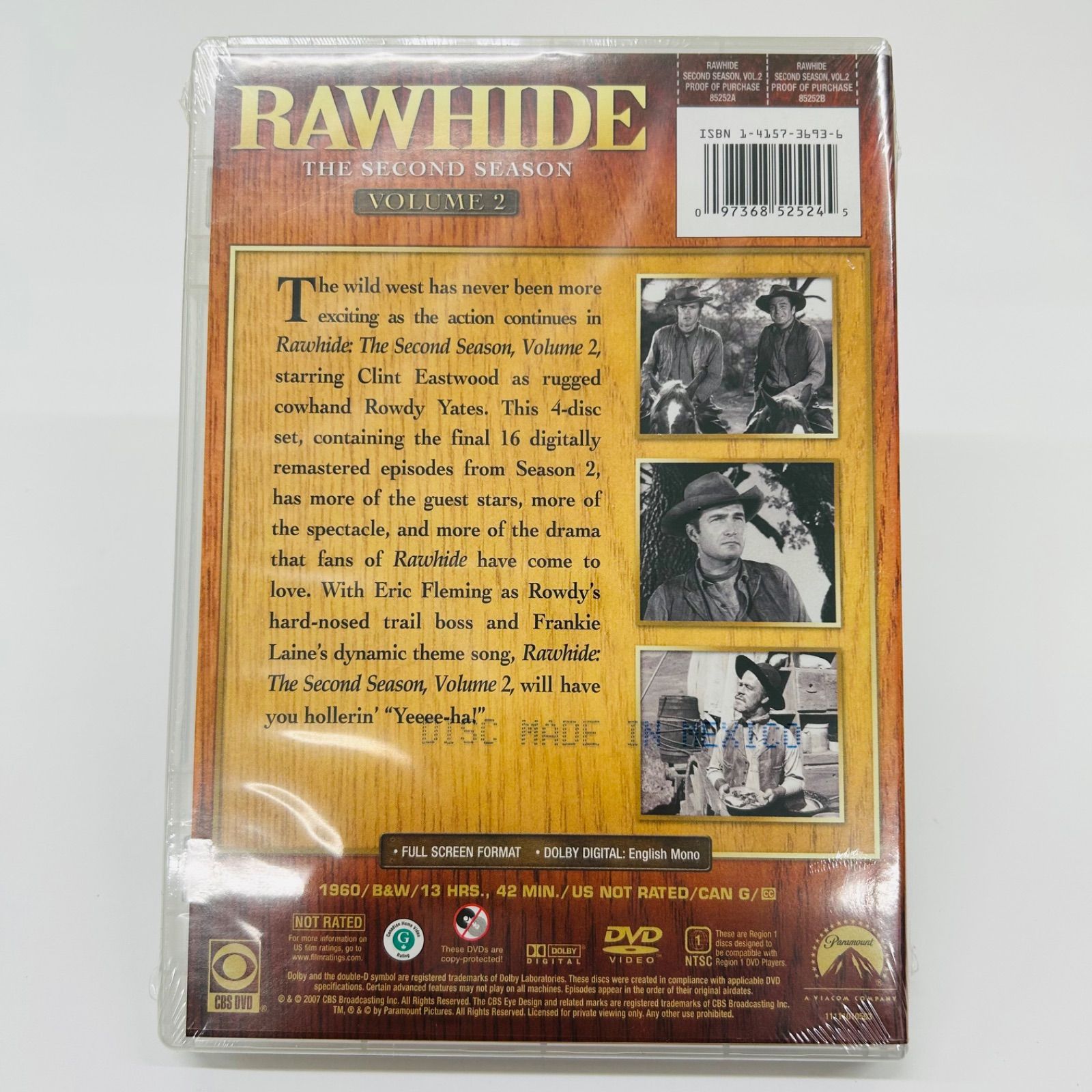 Rawhide: The Second Season DVD B1130W - s.s.k - メルカリ