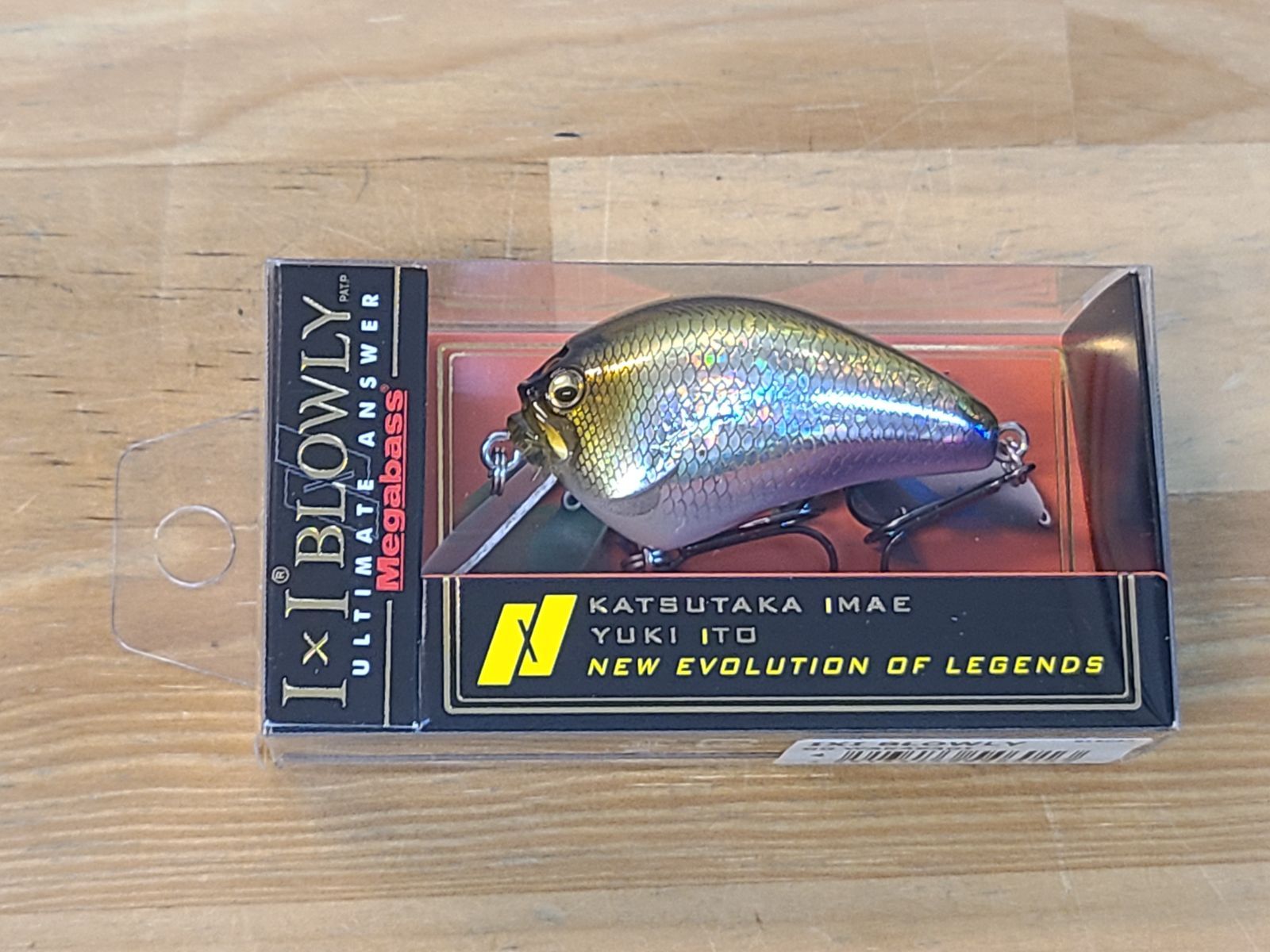 未使用 Megabass メガバス IXI BLOWLY アイバイアイブローリー 4 GG