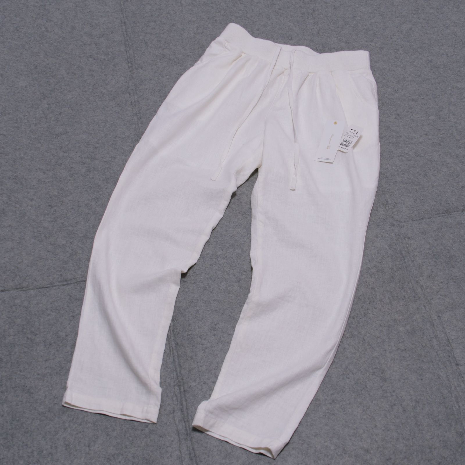 CIAOPANI CTYPY チャオパニックティピー 麻混パンツ 白 洗える