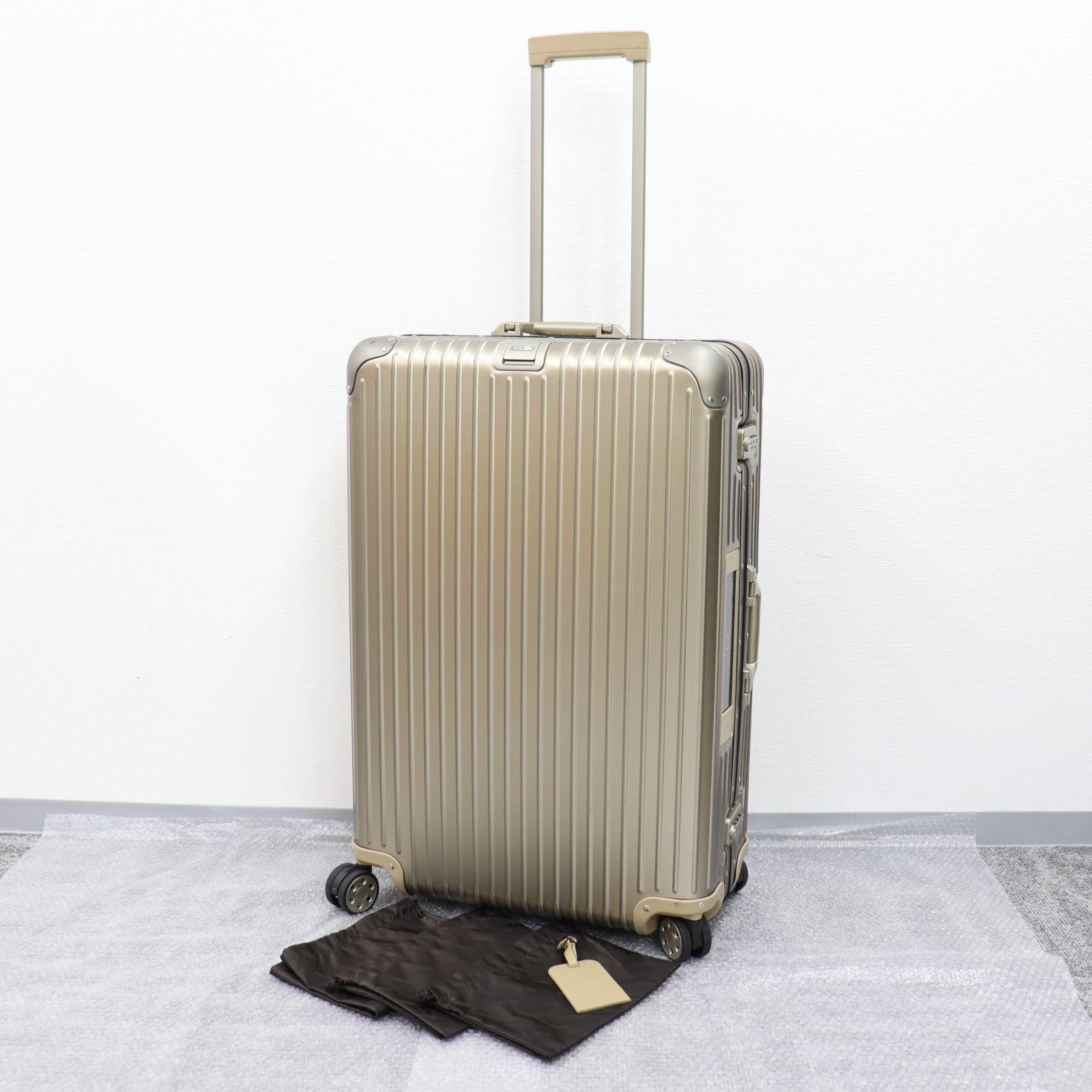 定番最新品★ 新品★ RIMOWA リモワ TOPAS 4輪 82L トラベルバッグ/スーツケース