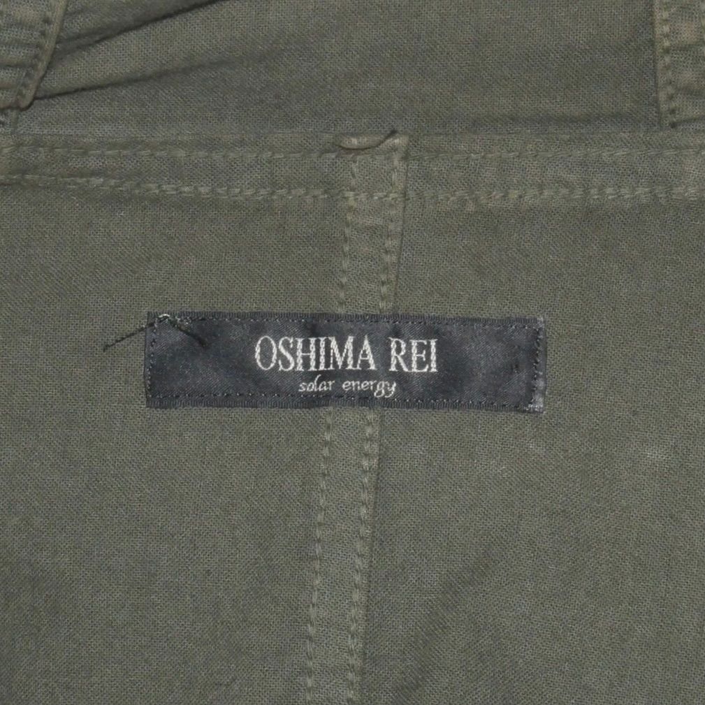 oshima rei designed military hoodie jacket