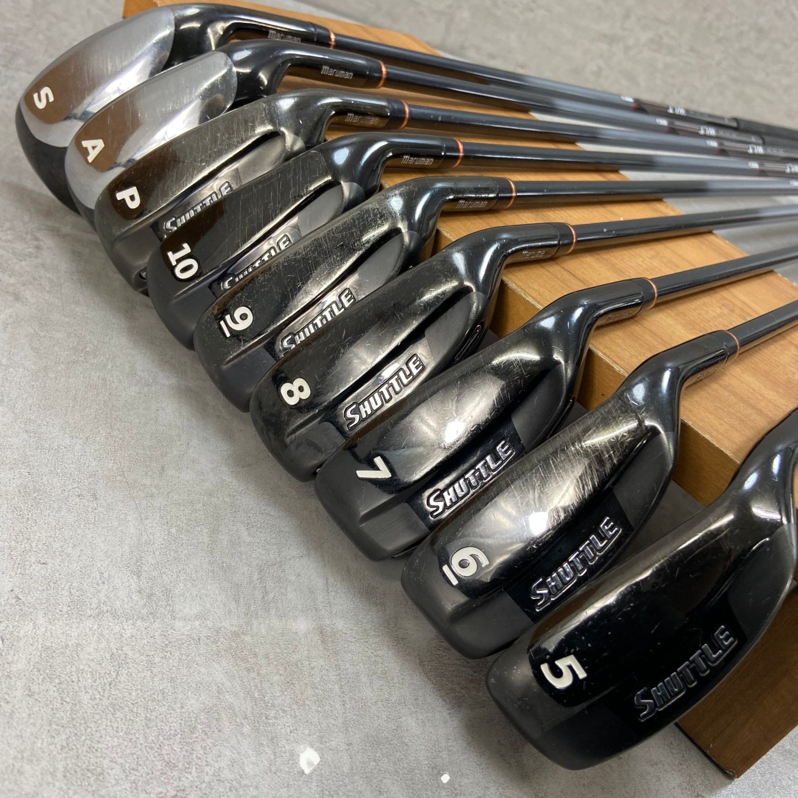 マルマン シャトル i3000X アイアン 8本 右 ゴルフクラブ SR メンズ