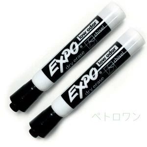 🇺🇸 EXPO dry erase】 エキスポ ホワイトボード ペン チゼルチップ