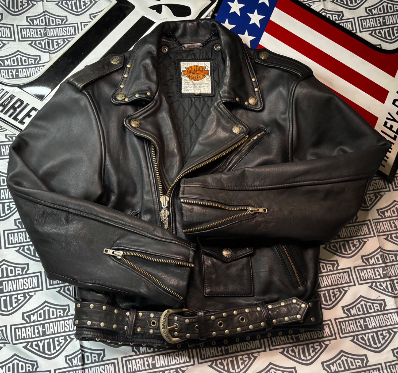 ⭐️Harley-Davidson⭐️絶版レアモデル❗️⭐️非常にレアな背面3D 