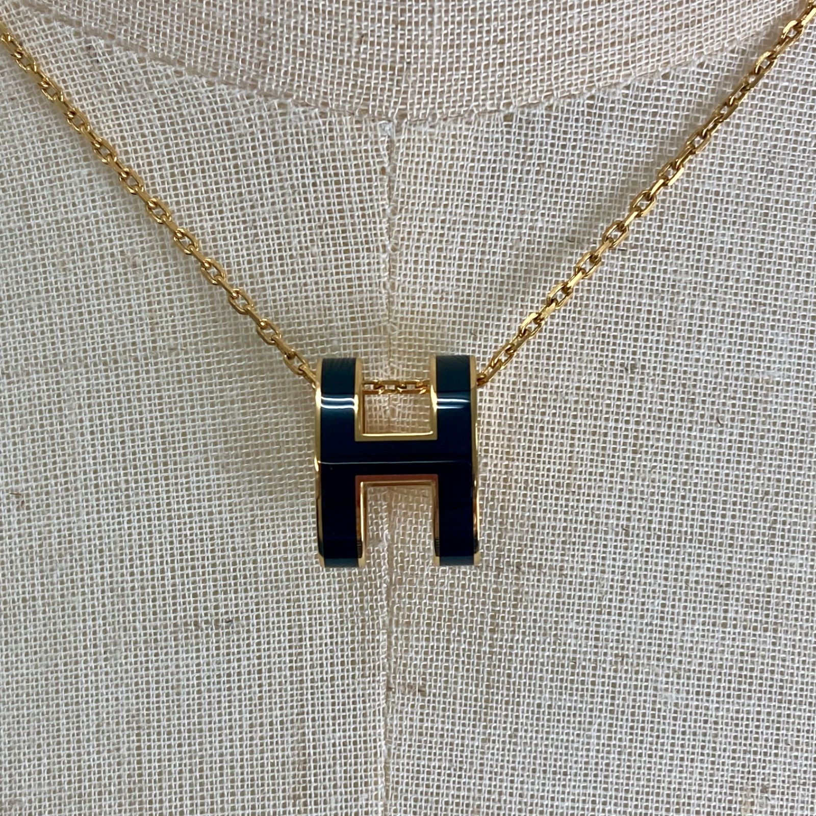 HERMES エルメス ポップアッシュ H ネックレス ブラック×ゴールド 楽天市場】エルメス HERMES ポップアッシュH ネックレス