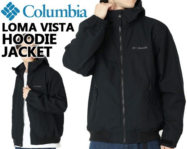 コロンビア ロマ ビスタ フーディー ジャケット Columbia LOMA VISTA HOODIE MENS xm4292 BLACK 20211721010 T|Cキャンパス フード アウトドア ラギッド