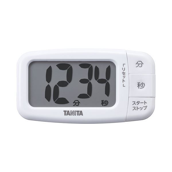 まとめ タニタ抗菌でか見えタイマー ココナッツホワイト TD-430-WH 1個 ×3セット