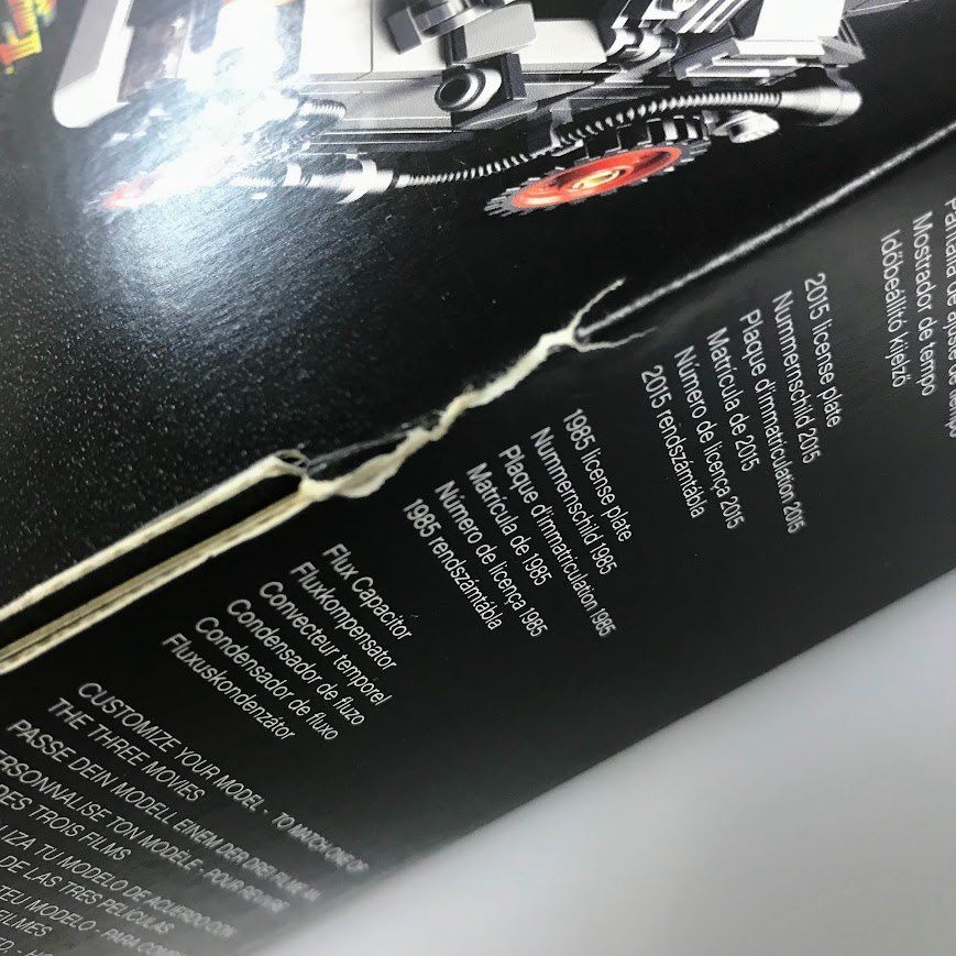 正規品 新品未開封 LEGO レゴ IDEAS アイデア 21103 デロリアン