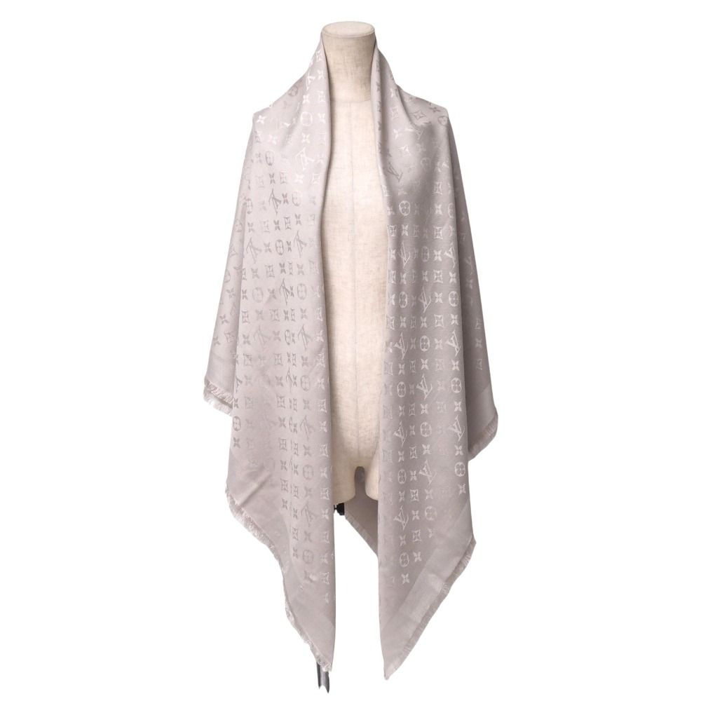 ヴィトン　ストール　大判 ルイヴィトン マフラー ストール メンズ LOUIS VUITTON 大判ストール