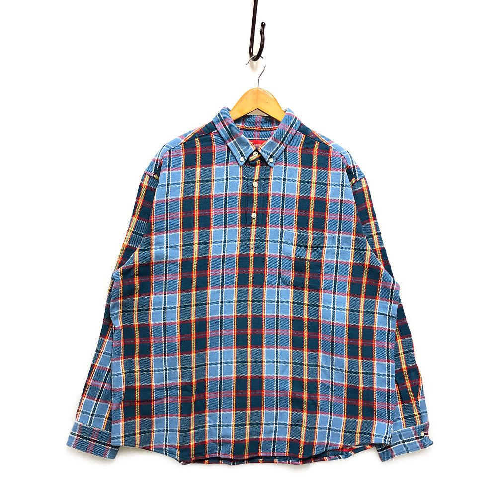 SUPREME シュプリーム 23SS Pullover Plaid Flannel Shirt プル