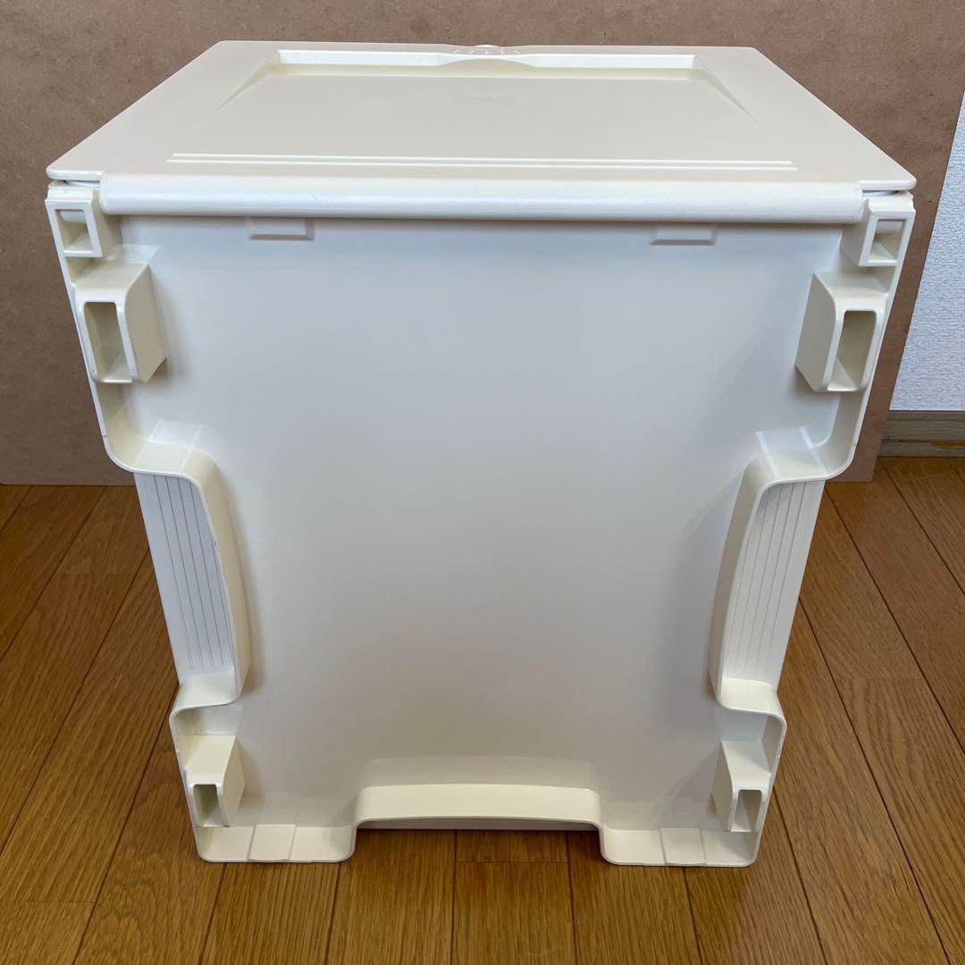 タッパーウェア①スーパーチェスト・ミニ　【ディープ】　　ホワイト Tupperware スーパーチェスト ミニ ディープ 引出し1段 深型