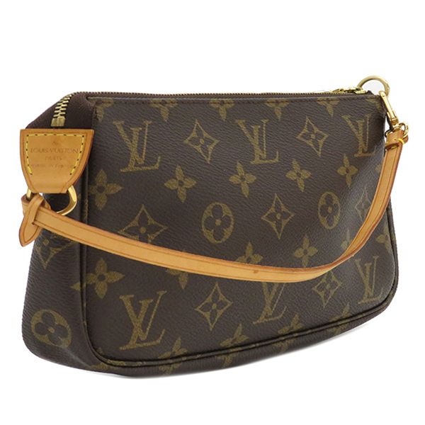 ルイヴィトン ハンドバッグ アクセサリーポーチ アクセソワール モノグラム 茶 ルイヴィトン LOUIS VUITTON アクセサリーポーチ ポシェット
