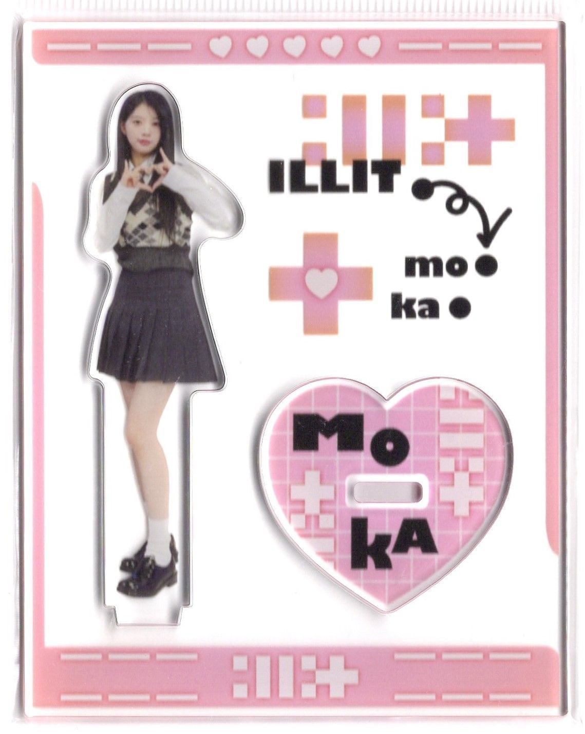 韓国限定 ILLIT Weverse Shop アクリルスタンド ミンジュ ILLIT gllitter day Seoul アクスタ ミンジュ MINJU - メルカリ