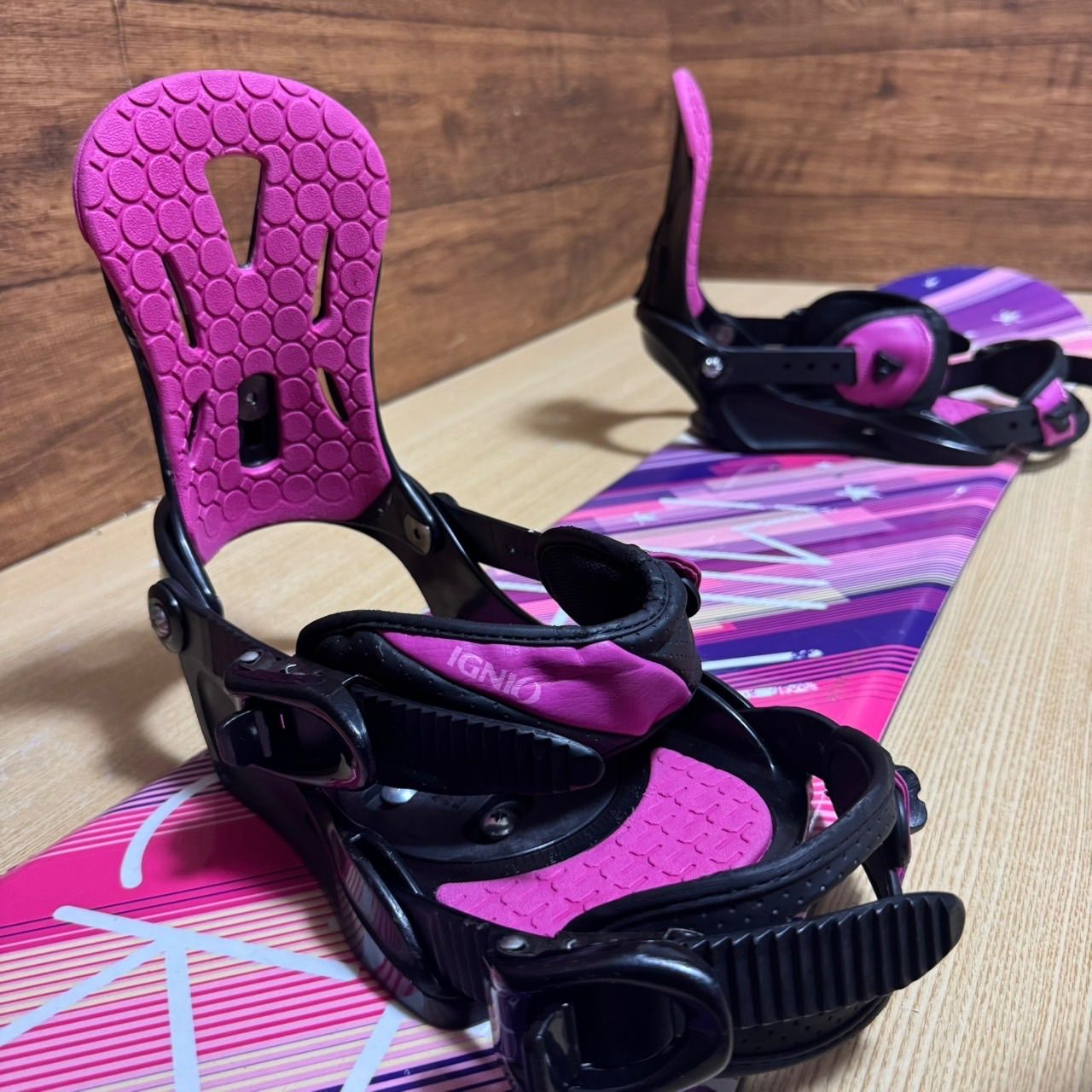 IGNIOイグニオ レディース スノーボード 2点セット 138cm