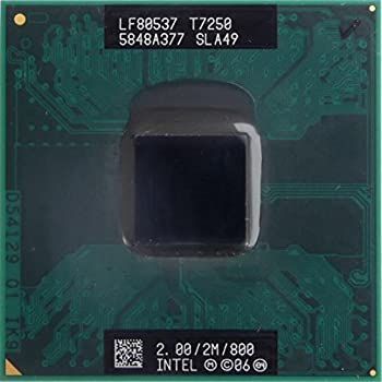 【中古】(非常に良い)インテル Intel Core 2 Duo T7250 2.0GHz 2MB L2 Cache 35W Dual Core CPU SLA49 BX80537T7250