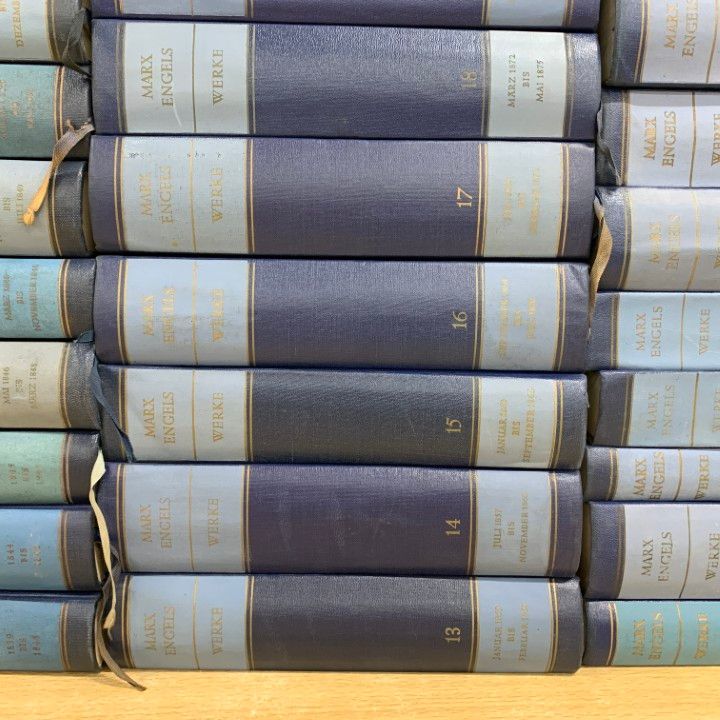ドイツ語洋書 メガ版 マルクス=エンゲルス全集 56冊セット 資本論 ドイツ語洋書 メガ版 マルクス=エンゲルス全集 56冊セット 資本