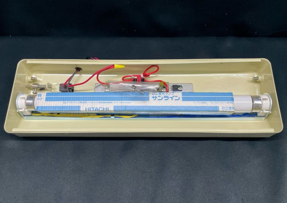 レア商品 ST-9 アイボリー ワンマンアンドン 12V 蛍光灯