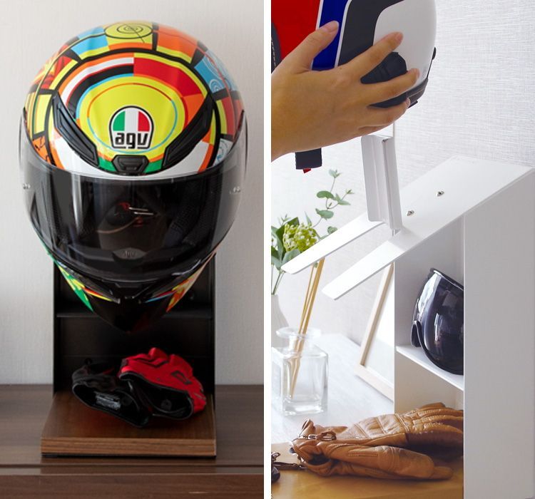 ヘルメットディスプレイ ヘルメットスタンド ヘルメット掛け フック