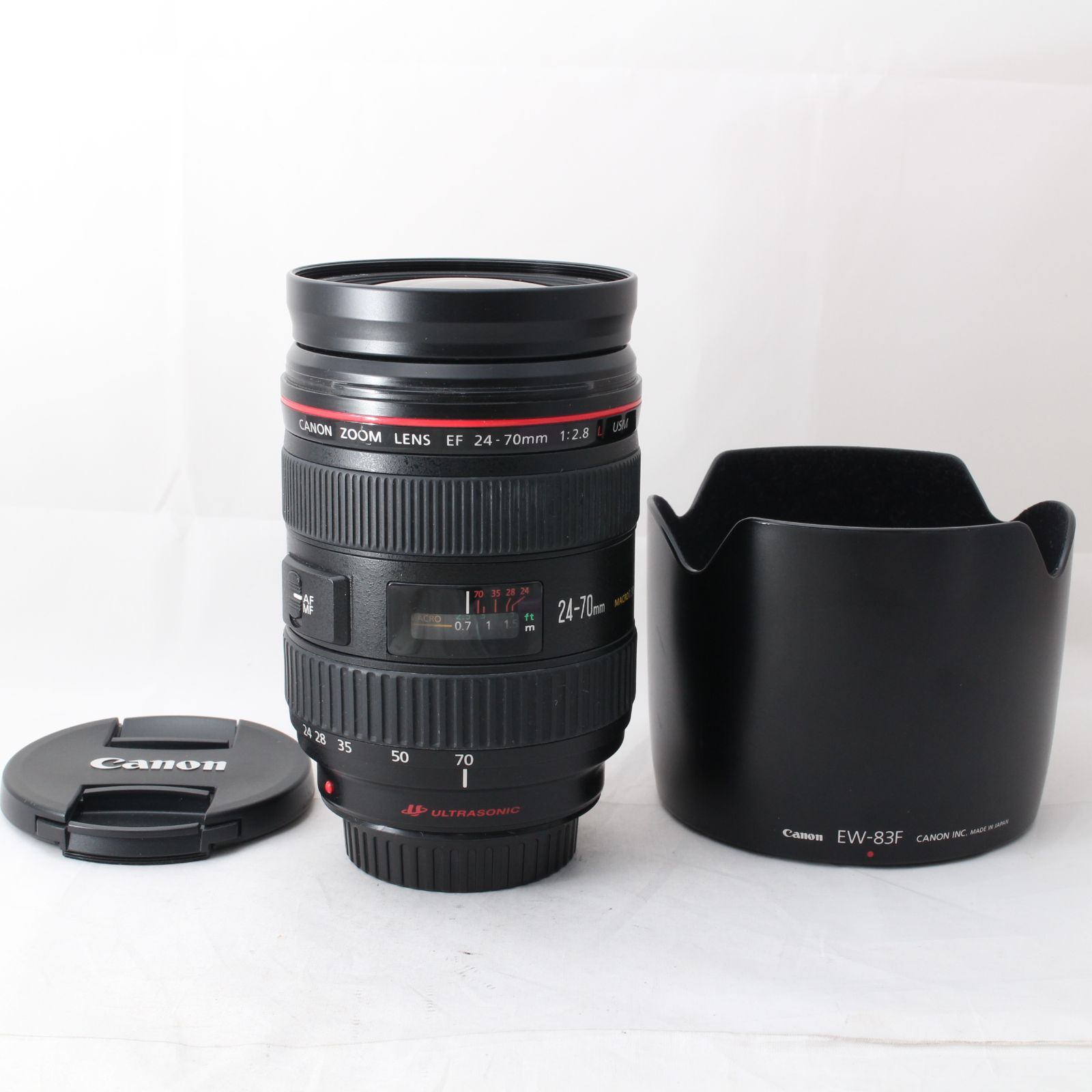 ☆良品☆ Canon EF24-70mm F2.8L USM キヤノン フルサイズ対応 標準ズームレンズ #2685