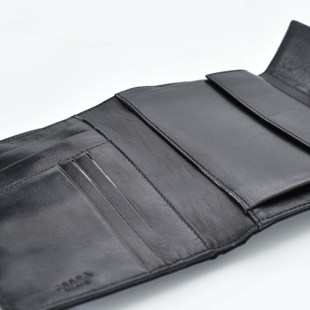中古USED PRADA 財布 3つ折り M510 ナイロン ナッパ 253807794