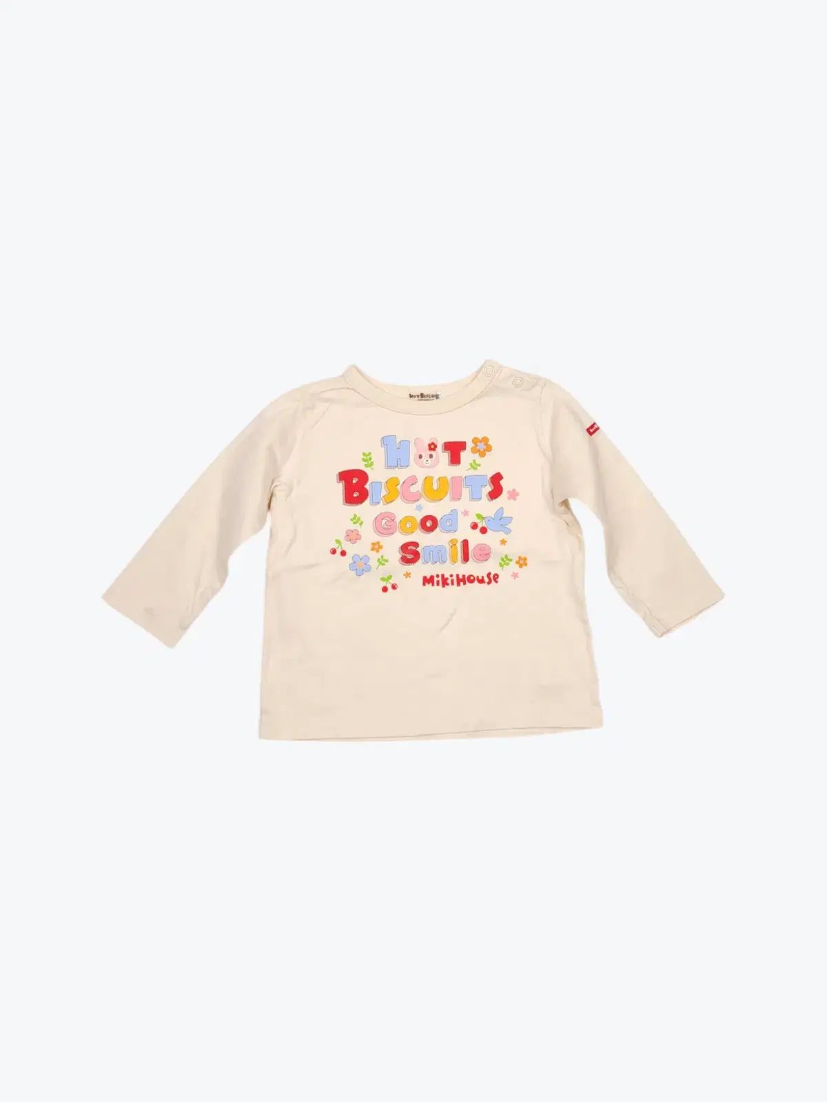 ミキハウス 長袖Tシャツ 90cm ( 50000261 )