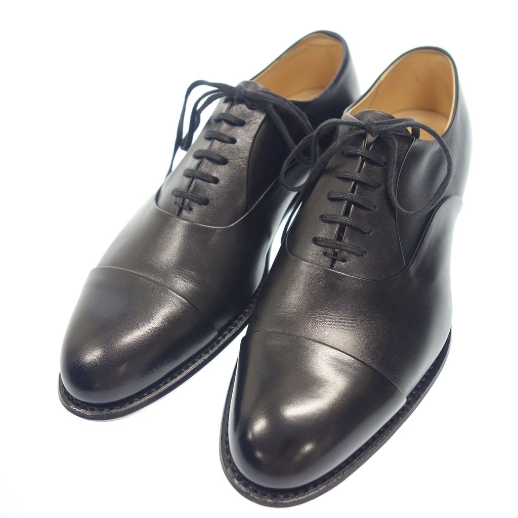 【極美品】三陽山長 匠一郎 ストレートチップ 黒 7F 三陽山長 ストレートチップ 謹製 匠一郎 ブラック サイズ6.5【LA