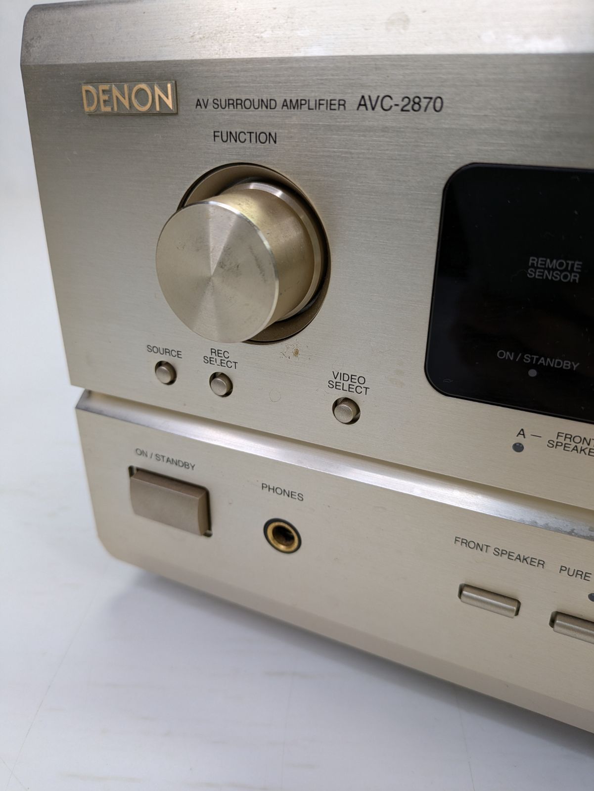 DENON デノン　AVアンプ　AVサラウンドアンプ　AVC-2870✨動作品✨ 動作確認済み】DENON・デノン・日本コロムビア・AVC-2870・AV