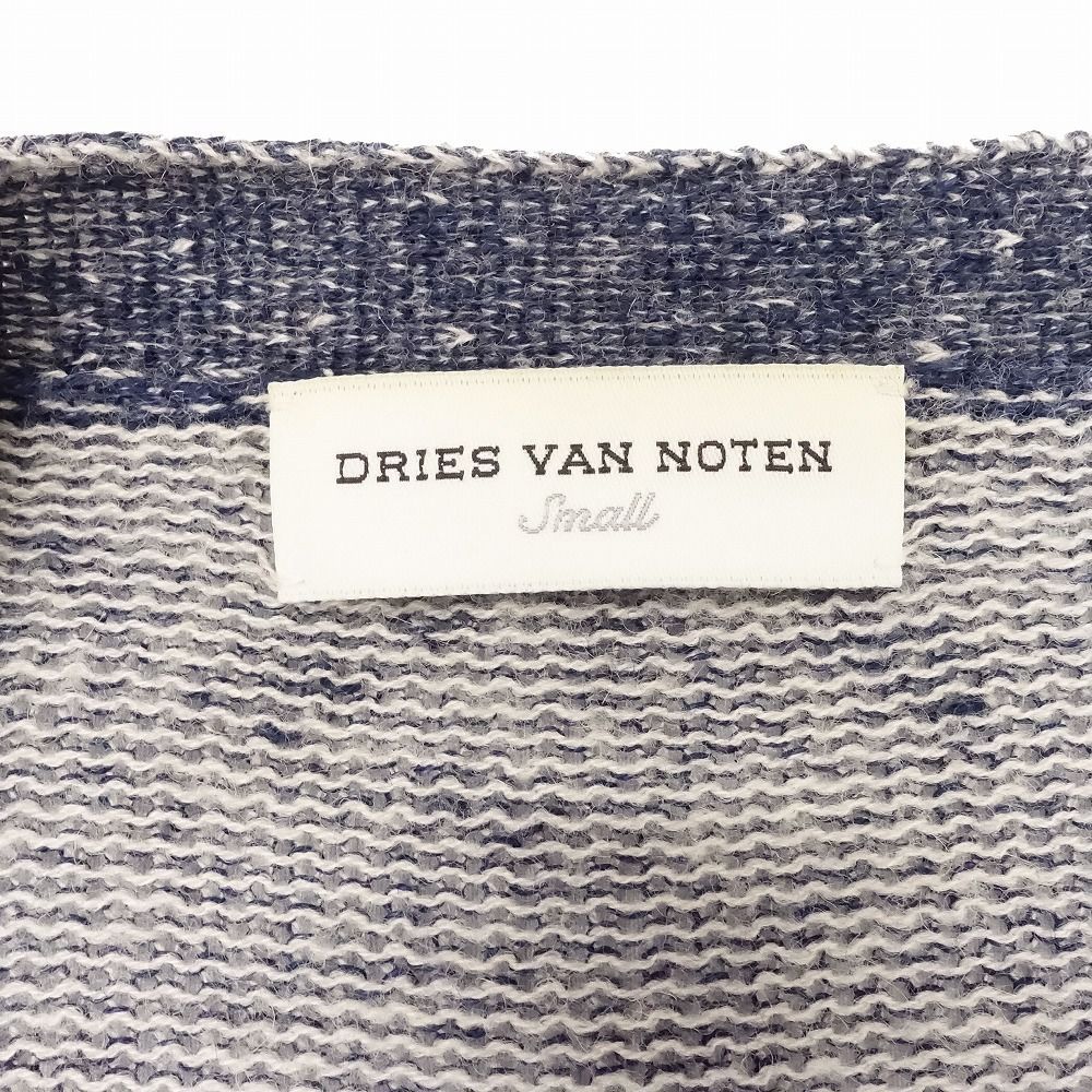 ドリスヴァンノッテン　半袖カーディガン　ネイビー　Mサイズ ドリスヴァンノッテン 半袖カーディガン ネイビー Mサイズ 楽天