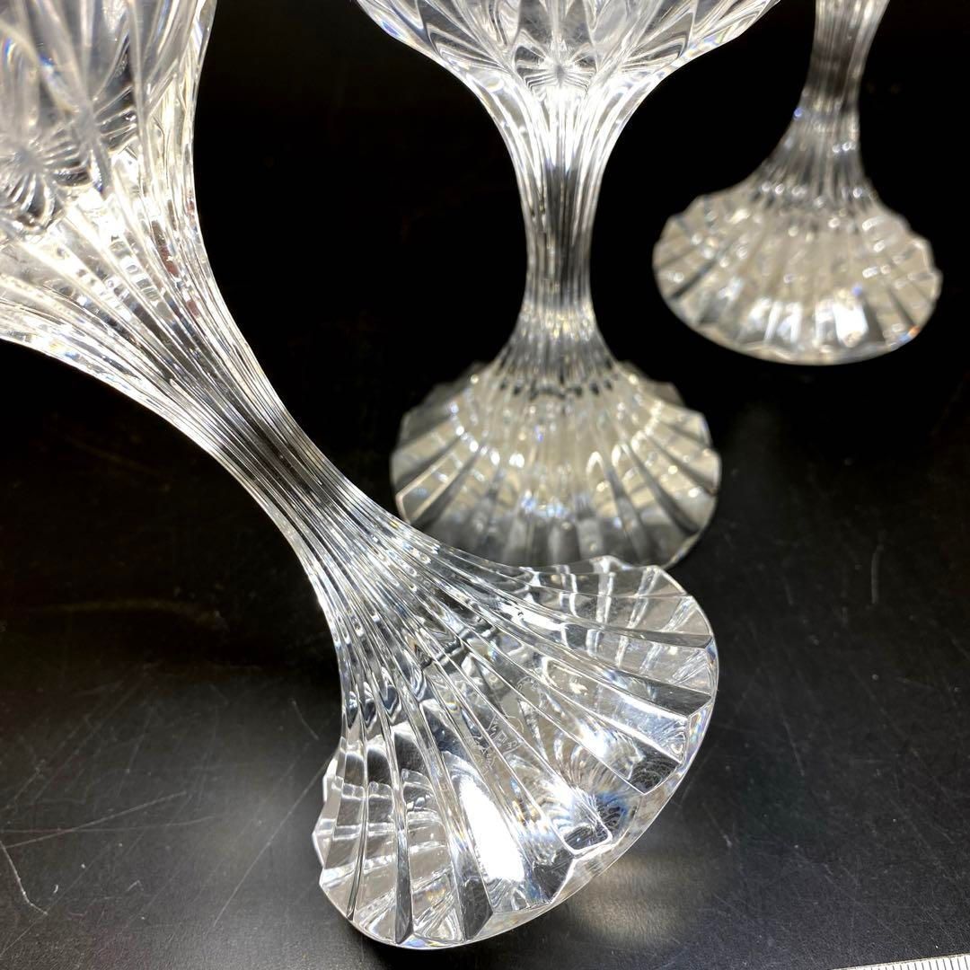 収納 洋3 バカラ マッセナワイングラス3客 高16.5cm 東Y6-1120