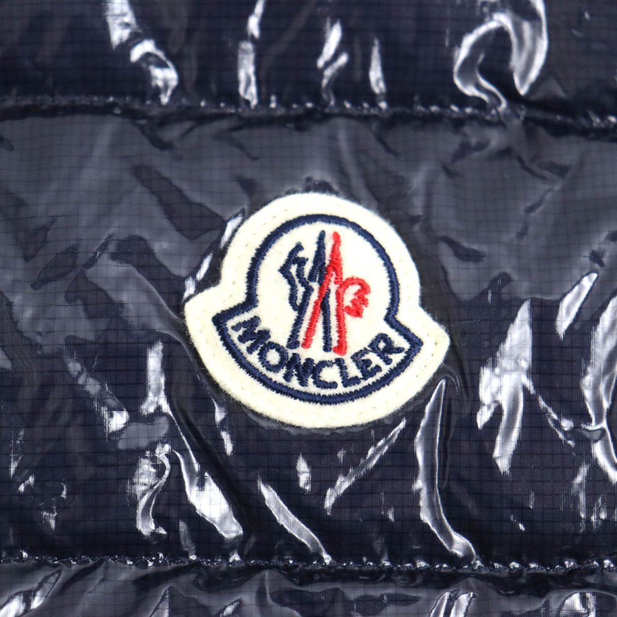 未使用品◇21SS MONCLER モンクレール LAPPE GILET ロゴワッペン ...