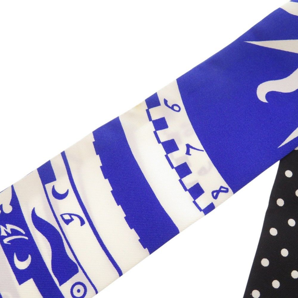 美品 エルメス ツイリー Astrologie a Pois シルク マルチカラー