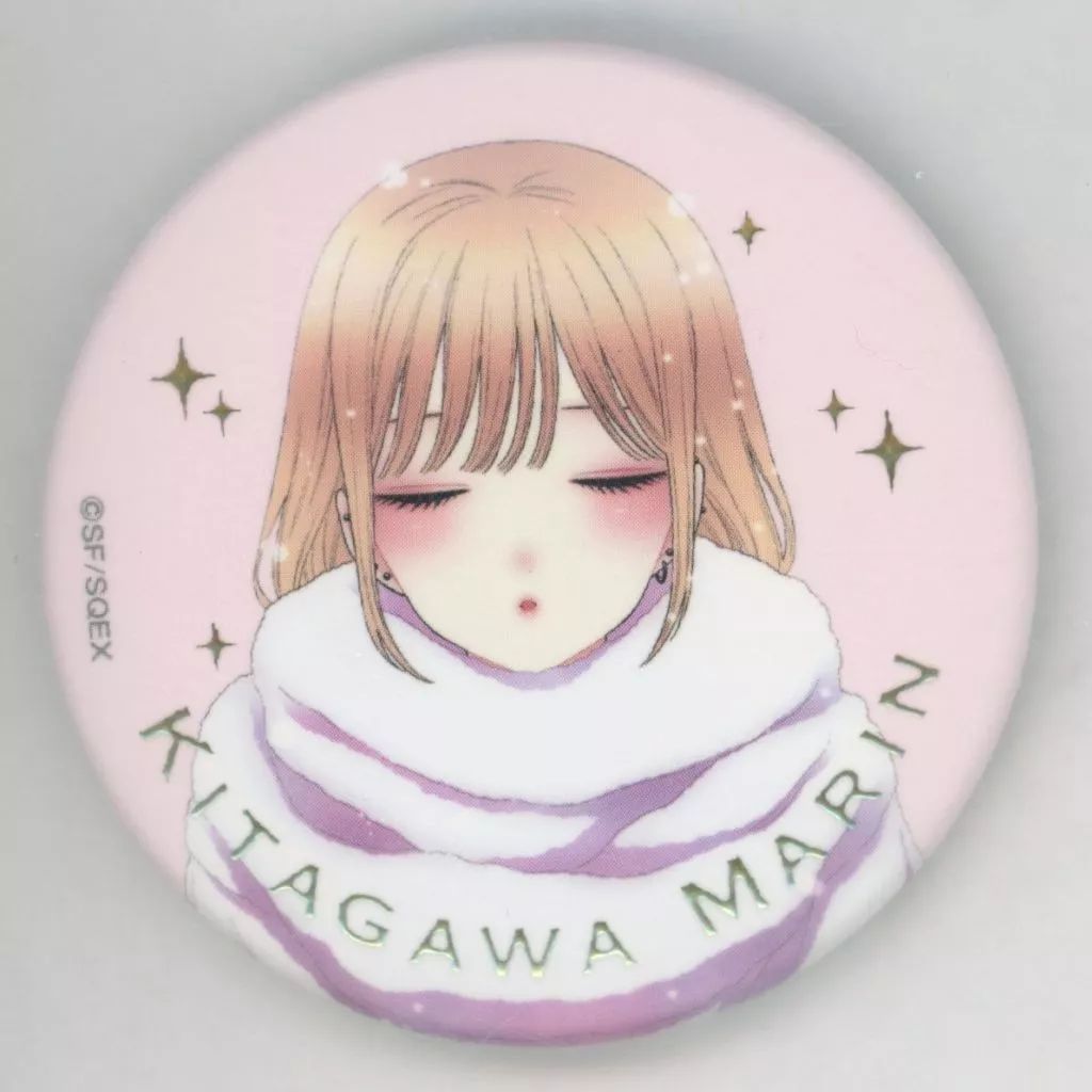 中古】バッジ・ビンズ 喜多川海夢(キス顔) 「5th Anniversary