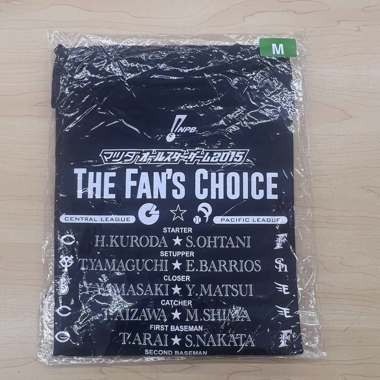 マツダオールスターゲーム 2015 ファン投票選出 Tシャツ サイズM 