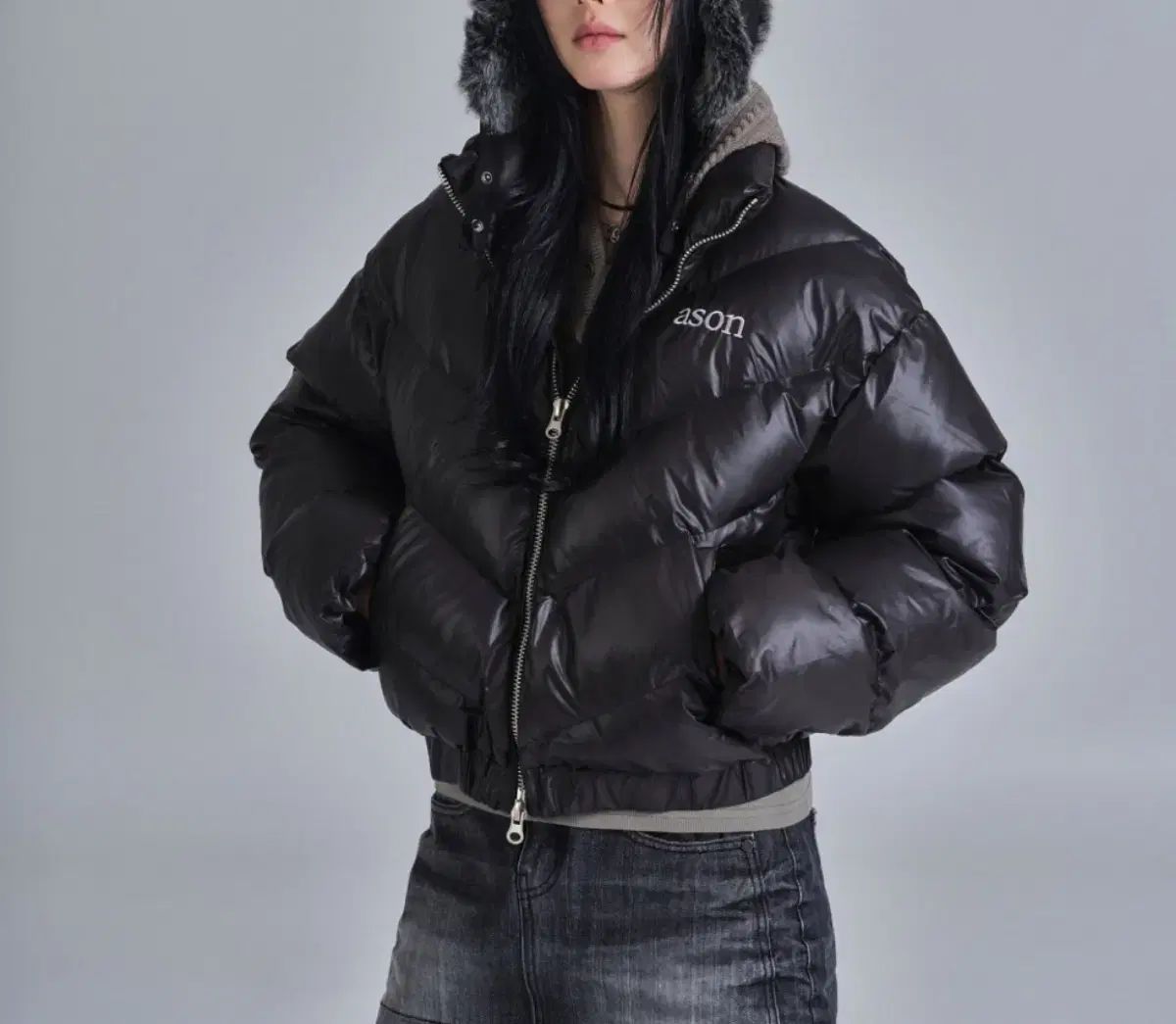 ason(アズオン) プファー ダウン - メルカリ 