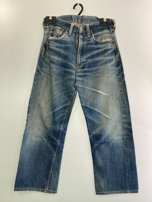 品 JOE McCOY ジョーマッコイ 901A DENIM PANTS デニム パンツ メンズ ボトムス ジーンズ ジーパン ダメージ有 サイズ W29×L36 インディゴブルー メンズ 156-250417-em-27-min