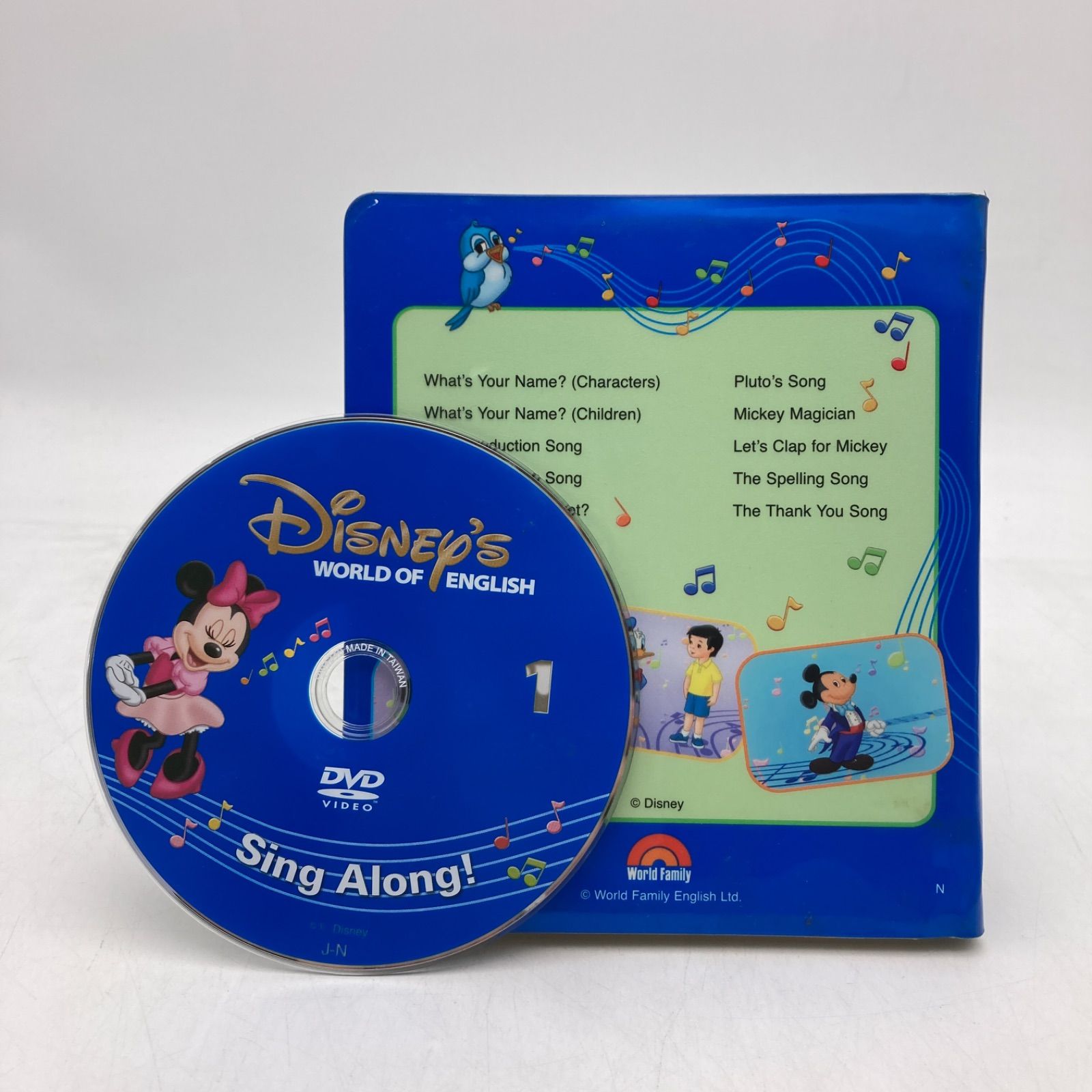 シングアロング 新子役 DVD12枚 絵本＆CD 字幕あり ディズニー