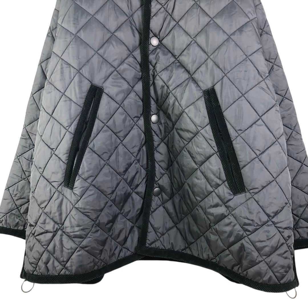 yori ヨリ ヘムフリルキルトショートコート ブラック 黒 商品検索