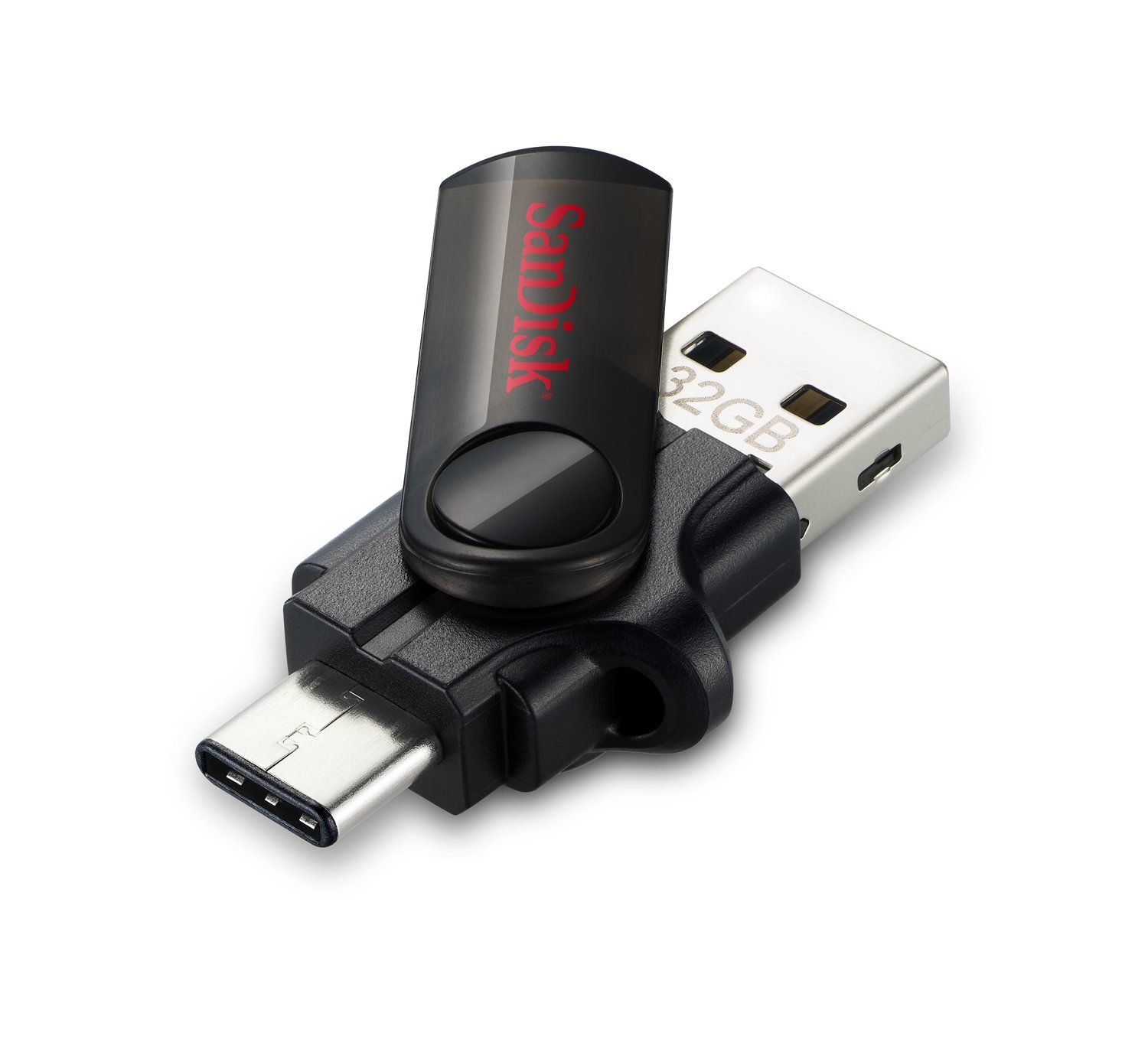SanDisk デュアル USBドライブ タイプC 32GB USB Type-C対応スマートフォンやタブレット用のUSBメモリー SDDDC-032G-J35 SDDDC-032G-J35