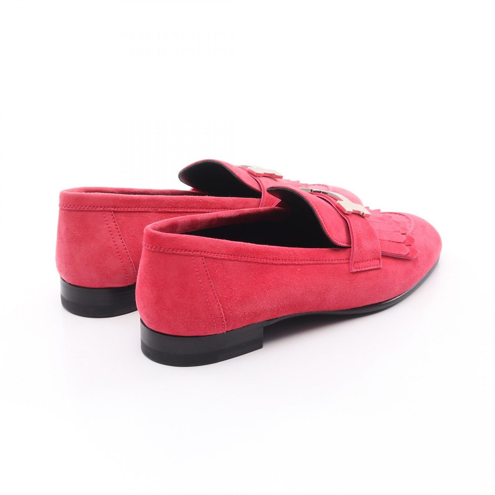 【超目玉枠】 超美品TOD'S オリーブグリーン sz39 ビットローファー トッズ 靴