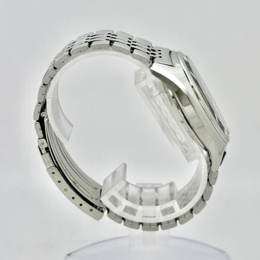 稼働 SEIKO セイコー ファイブアクタス 自動巻時計 純正ベルト シルバー