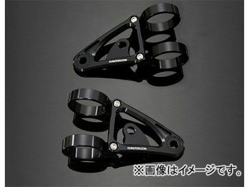2輪 ケイファクトリー/K-FACTORY ヘッドライトステー スーパーブラック
