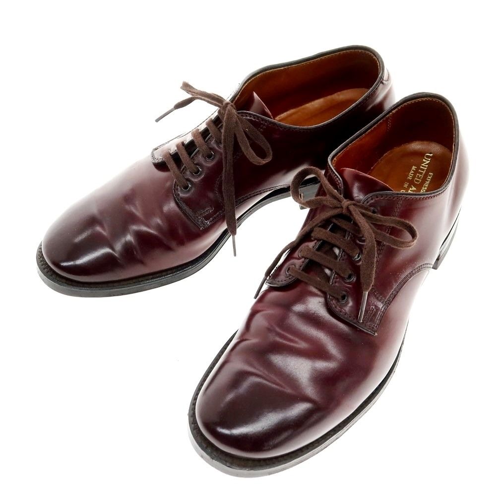 オールデン ALDEN UNITED ARROWS別注 23984F コードバン ドレスシューズ バーガンディ サイズ8D メンズ
